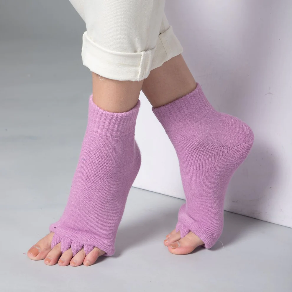 Light Purple Foot Alignment Socks