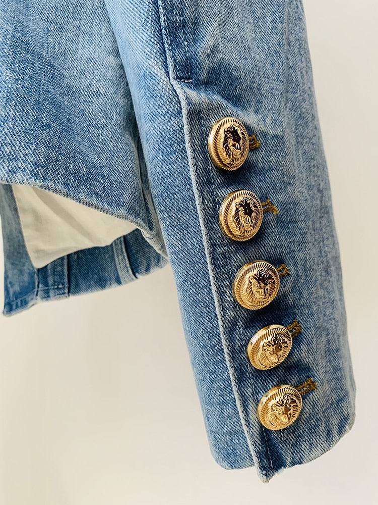 Delaney Denim Blazer For Women