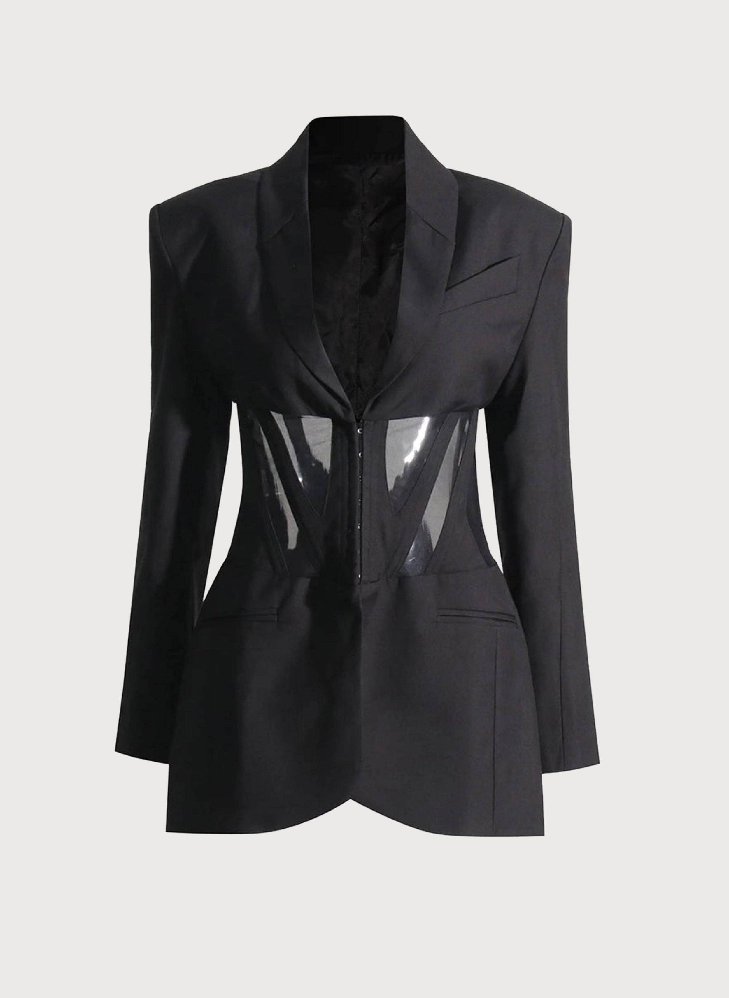 Corset Black Blazer