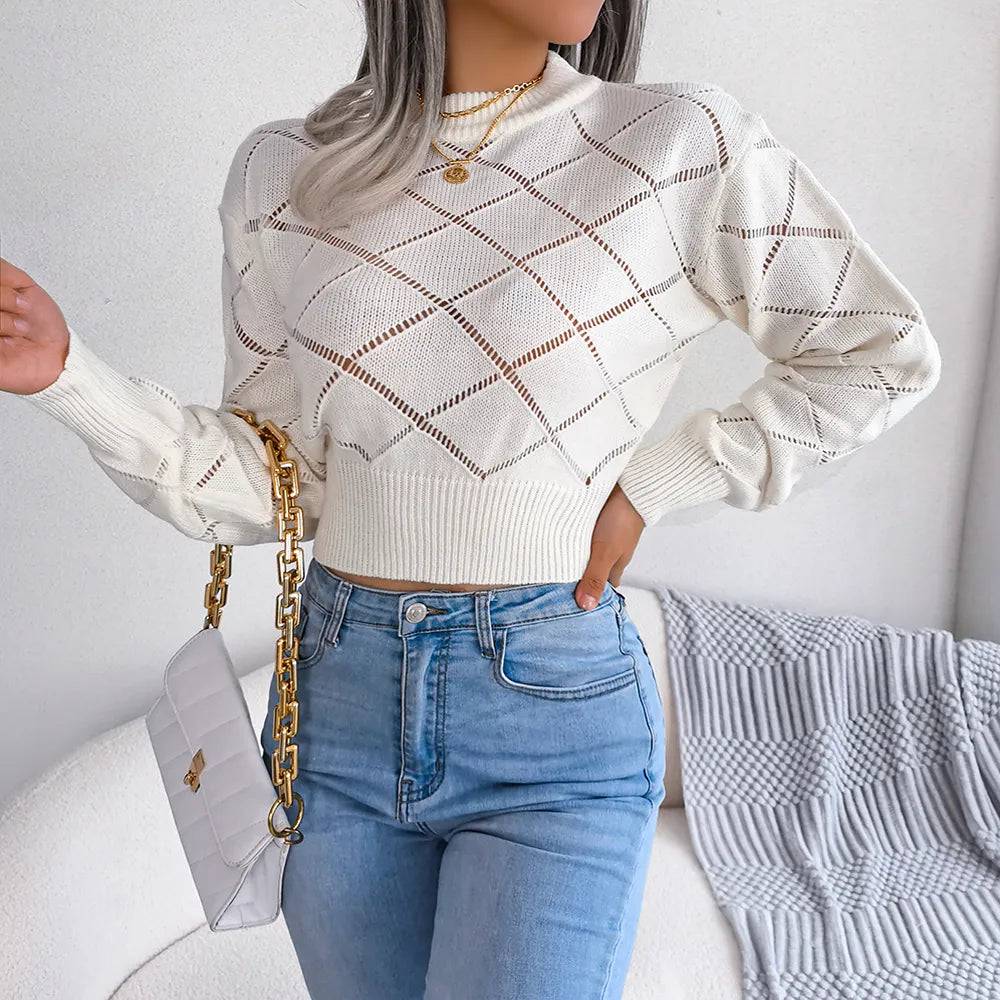 JULIE SWEATER CROP TOP